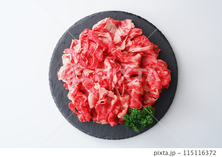 アンガスビーフ かたロース 切り落し アンガスビーフ かたロース 切り落し 115116372
