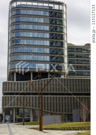 Modern architecture of the Slovak capital Bratislava 115117133