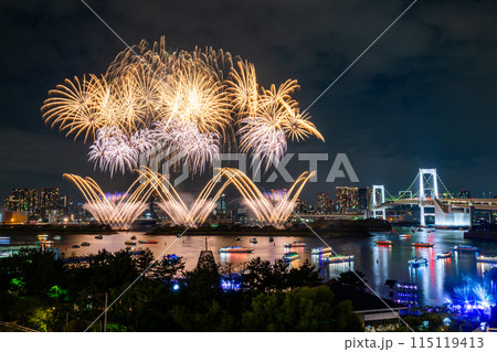 お台場　花火大会　<STAR ISLAND 2024 お台場 > 115119413