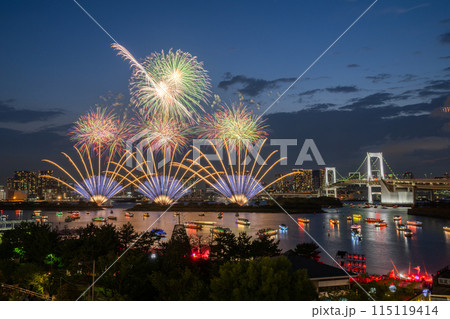 お台場　花火大会　<STAR ISLAND 2024 お台場 > 115119414