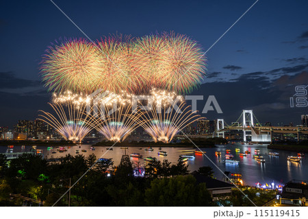 お台場　花火大会　<STAR ISLAND 2024 お台場 > 115119415