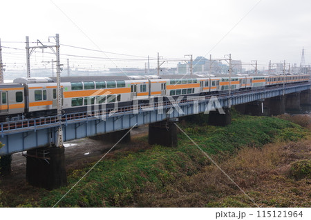 中央快速線グリーン車試運転 4両連結 115121964