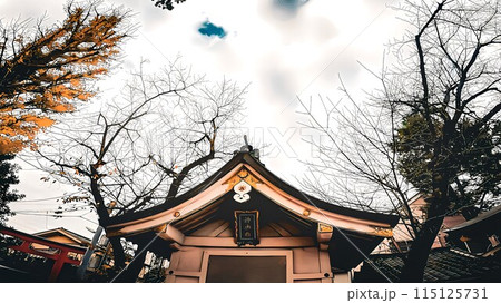 杉並区阿佐谷南 馬橋稲荷神社の神楽殿 杉並区阿佐谷南 馬橋稲荷神社の神楽殿 115125731