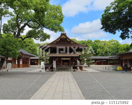 城南宮、拝殿、京都市伏見区中島鳥羽離宮町 城南宮、拝殿、京都市伏見区中島鳥羽離宮町 115125892