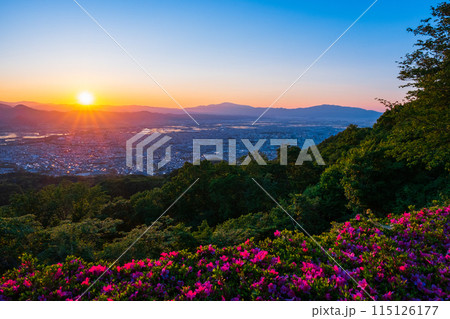 西蔵王公園展望広場・夕景 西蔵王公園展望広場・夕景 115126177