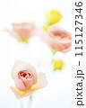 明るいカラフルなばらの花々 115127346