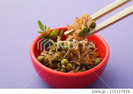 ちりめん山椒 スタジオ撮影 ちりめん山椒 スタジオ撮影 115127938