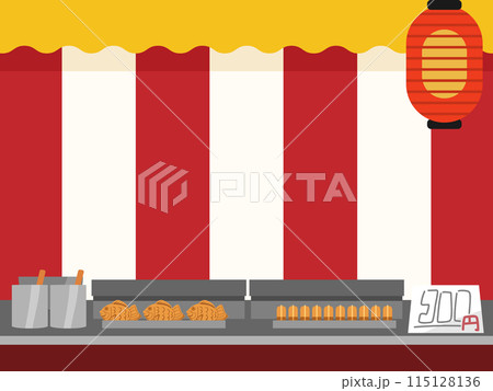 お祭りの屋台B　4:3 115128136