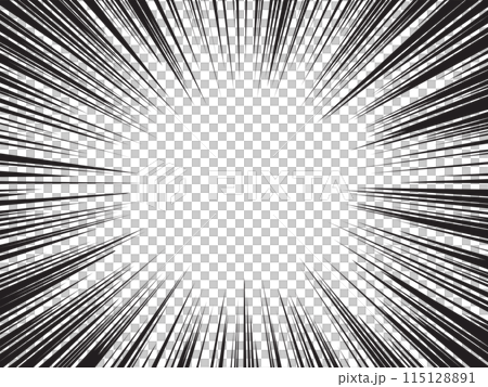 漫畫集中線條 漫畫集中線條 115128891