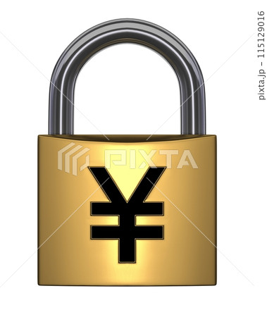 円記号の錠前 115129016