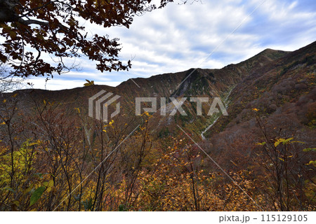 巻機山、登山、新潟県 巻機山、登山、新潟県 115129105