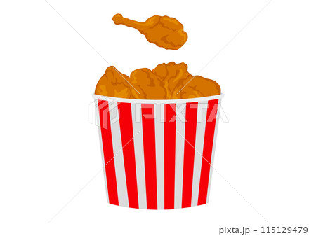 フライドチキンバーレル 115129479