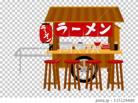 Ramen shop on a stand 115129480