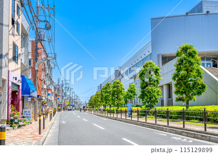 東京都練馬区の都市風景　江古田駅 115129899