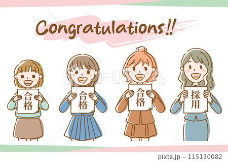 合格を喜ぶ女の子たち＿02 115130082