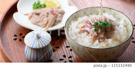 いかの塩辛のお茶漬け 国産スルメイカ使用 115132490