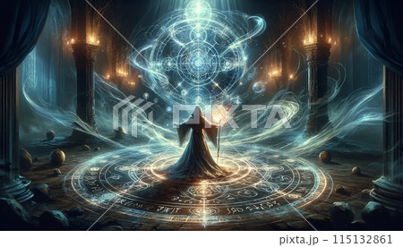 魔法のイラスト 魔法のイラスト 115132861