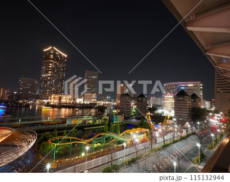 神奈川県 みなとみらいの夜景 3月 神奈川県 みなとみらいの夜景 3月 115132944