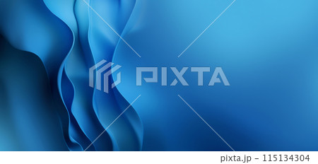 3D Render of Blue Wavy Surface as an Abstract Background for Your Art Project 3D Render of Blue Wavy Surface as an Abstract Background for Your Art Project 115134304
