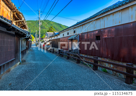兵庫県 龍野市の町並み 兵庫県 龍野市の町並み 115134675
