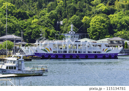 生名島　生名フェリー　立石港　愛媛県上島町 115134781