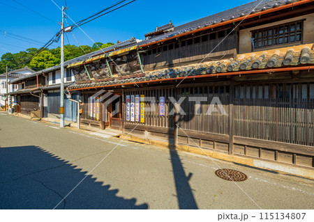 兵庫県　龍野市の町並み 115134807