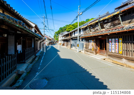 兵庫県 龍野市の町並み 兵庫県 龍野市の町並み 115134808