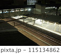 夜のプラットホーム 115134862