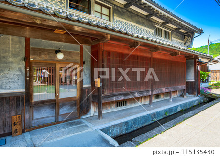 兵庫県 佐用町平福の町並み 兵庫県 佐用町平福の町並み 115135430