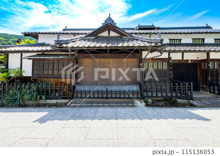 岡山県 美作市 大原の町並み 岡山県 美作市 大原の町並み 115136053
