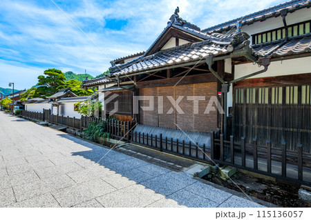 岡山県 美作市 大原の町並み 岡山県 美作市 大原の町並み 115136057