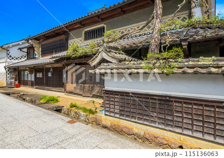 岡山県　美作市　大原の町並み 115136063