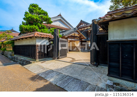 鳥取県　智頭の町並み 115136314