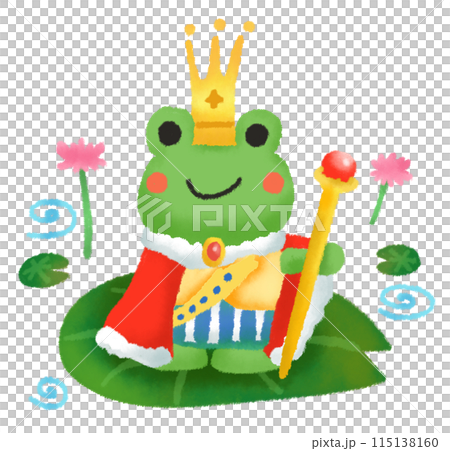 A gorgeous frog dressed as a king A gorgeous frog dressed as a king 115138160