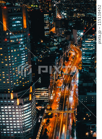 Aerial View of Shibuya, Tokyo, Japan Aerial View of Shibuya, Tokyo, Japan 115138452