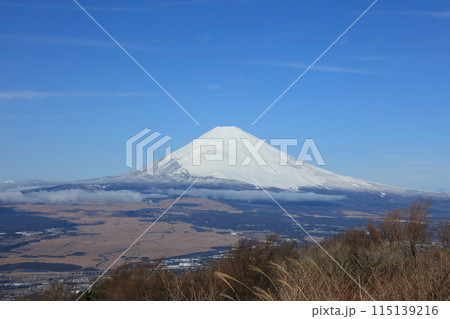 蘆ノ湖スカイラインからの富士山 115139216