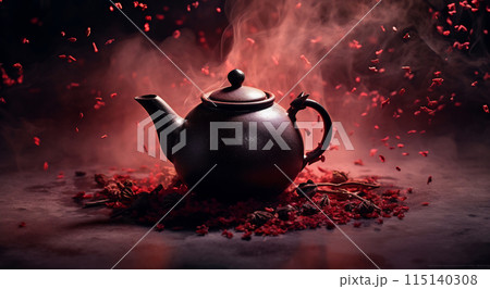 Aromatic Tea Pot with Spices 115140308