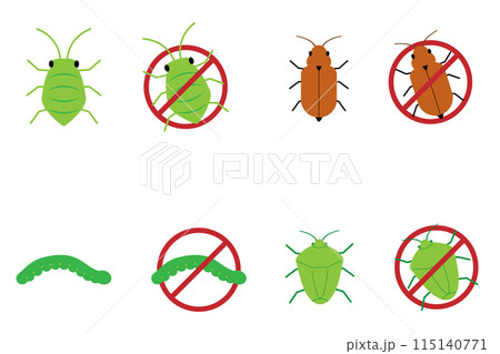 畑の害虫 畑の害虫 115140771