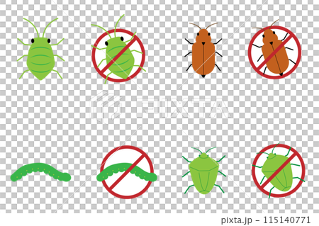 畑の害虫 畑の害虫 115140771
