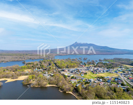 大沼公園と北海道駒ヶ岳（北海道） 115140823