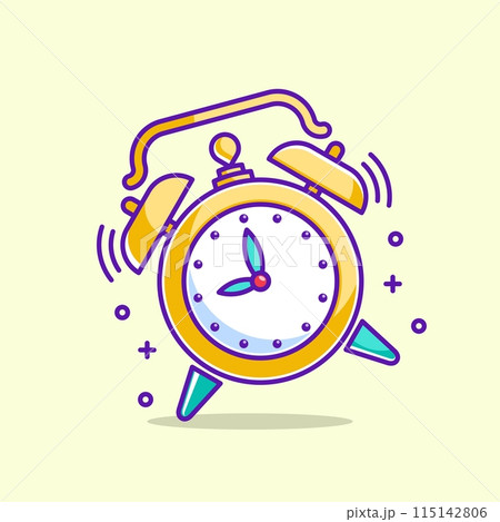 The cute alarm clock that sounds loudly in the morning The cute alarm clock that sounds loudly in the morning 115142806