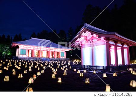 慧日寺ライトアップ 115143263