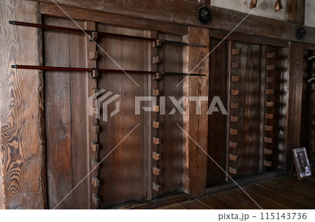 武具掛け（世界文化遺産姫路城） 115143736