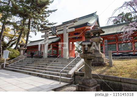 大阪／住吉神社角鳥居（2024年4月9日撮影） 115145318