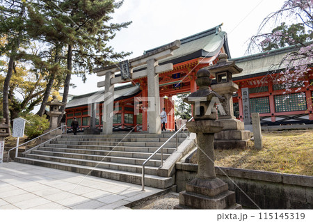 大阪／住吉神社角鳥居（2024年4月9日撮影） 115145319
