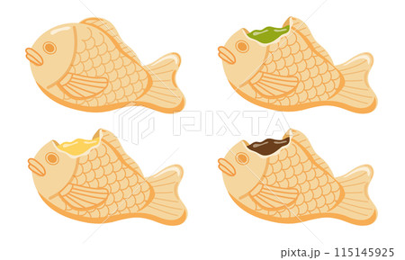 たい焼きのセット 115145925