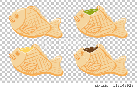 たい焼きのセット 115145925