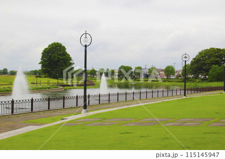 越谷市中央市民会館前・広場／埼玉県越谷市越ヶ谷4丁目 115145947