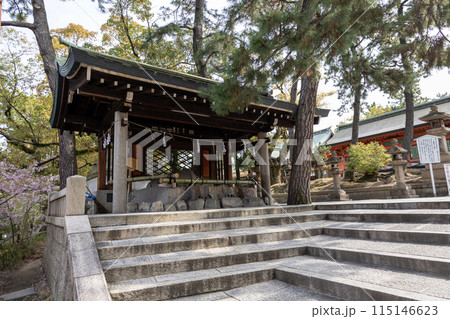 大阪／住吉大社の手水舎（2024年4月9日撮影） 115146623