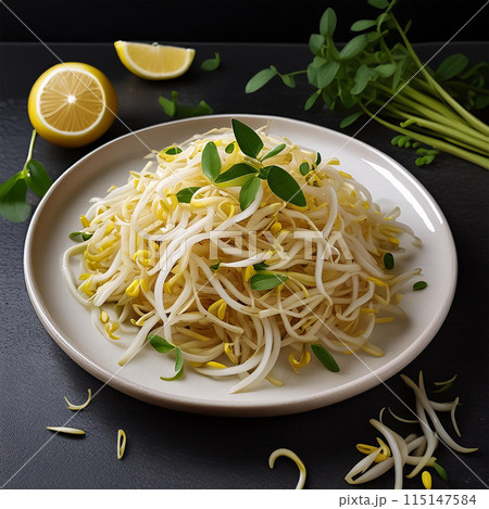 bean sprouts 115147584